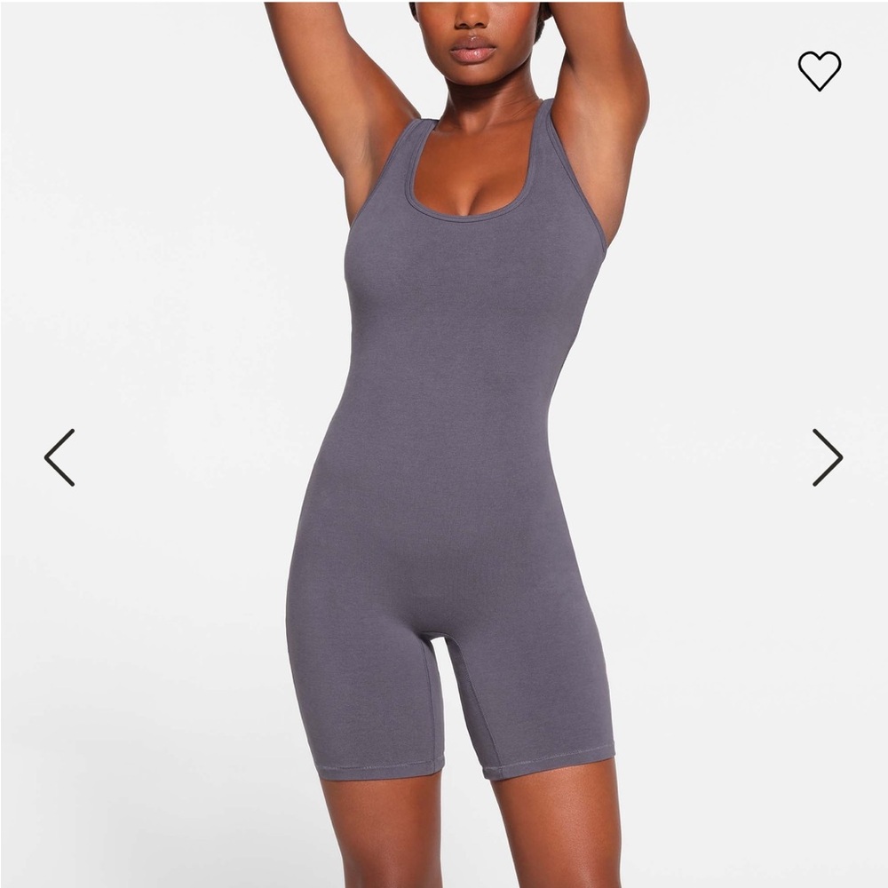SKIMS mid thigh onesie